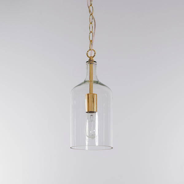 Kendal Glass Pendant Light - Gold
