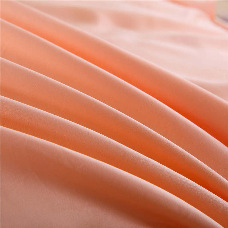 luxury coral pink bamboo pillowcases - set of 2