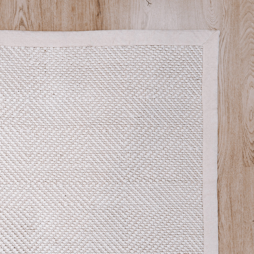 Janna Handwoven Floor Rug in Natural Tones
