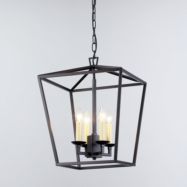 Hampton Black Dining Kitchen Light - A contemporary lighting fixture that elevates your dining experience