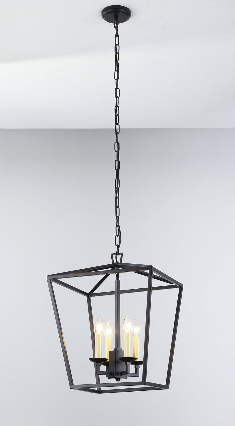 Hampton Black Dining Kitchen Light - A contemporary lighting fixture that elevates your dining experience
