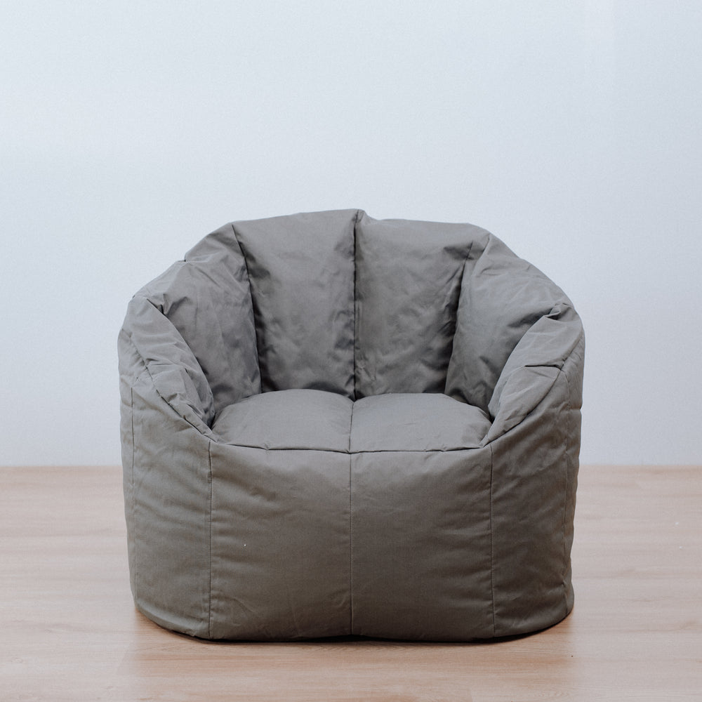 Outdoor Tub Chair Bean Bag Cover - Charcoal