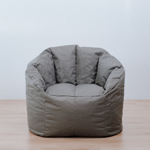 Outdoor Tub Chair Bean Bag Cover - Charcoal