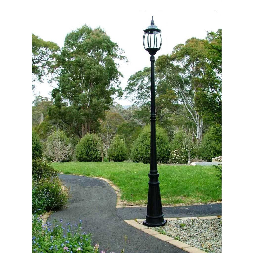 Metal Garden Lamp Post