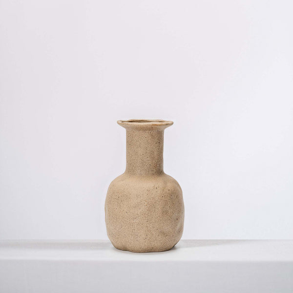 Modern clay vase