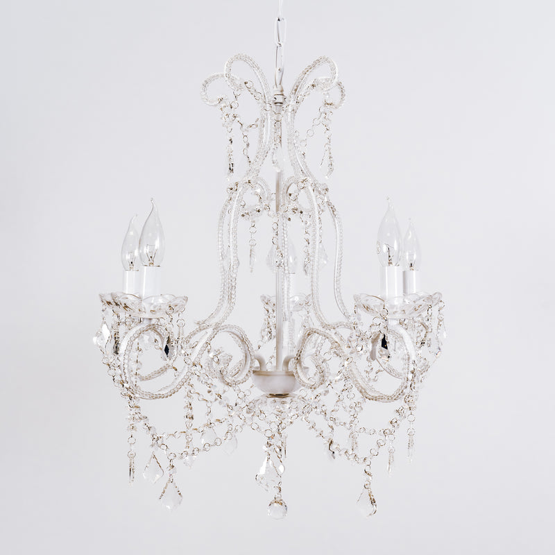Dignity Shabby French White Chandelier