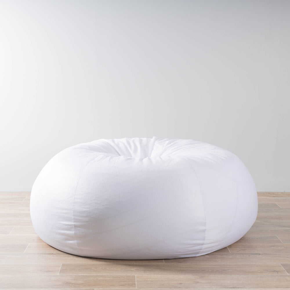 white bean bag liner insert for use with large beanbag