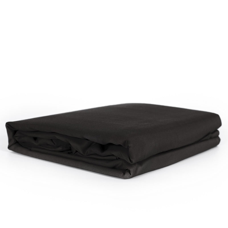 Black Bamboo Quilt Cover Folded