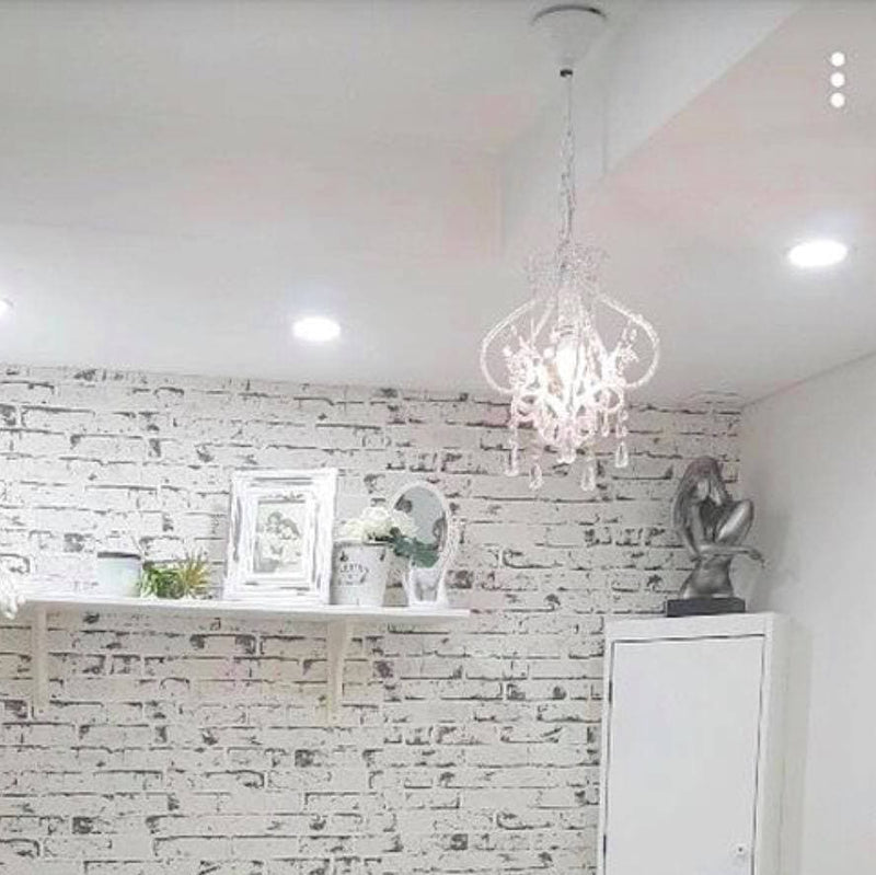 Darling White Chandelier Lifestyle